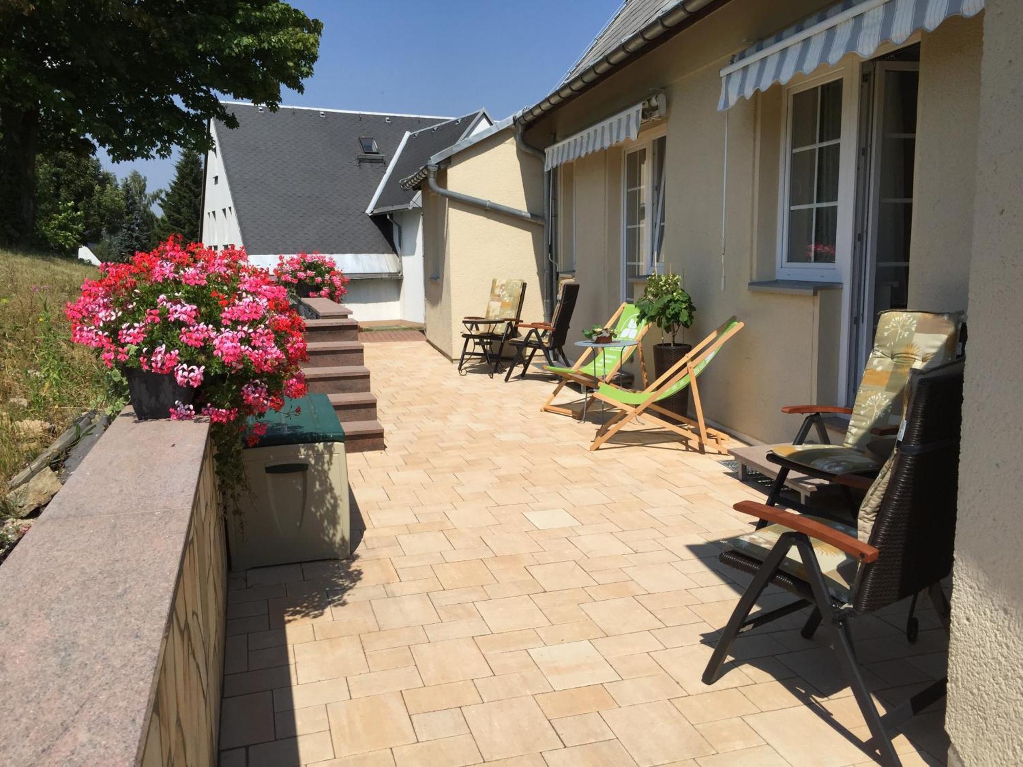 Berghotel Talblick Holzhau Buitenkant foto